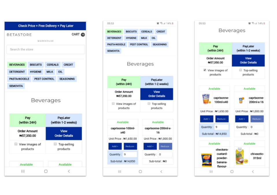 Betastore gets $2.5M to solve stockouts, financing challenges for informal retailers in West and Central Africa